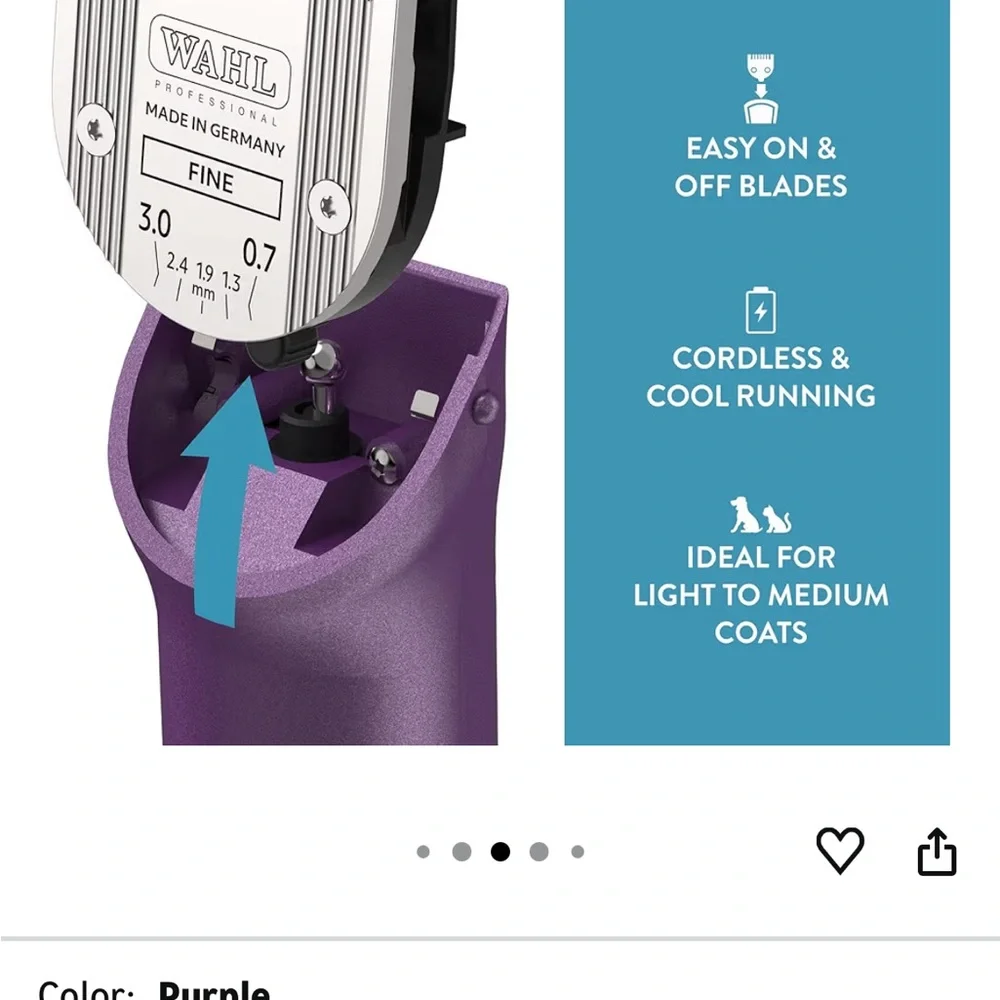 NWOT Wahl Professional Animal Pet, Dog, Cat groomer - Picture 5 of 8